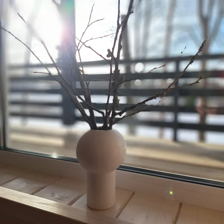 Уютный домик с видом на закат