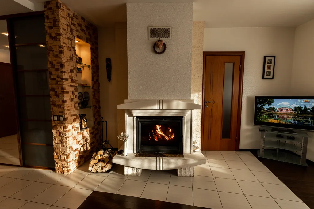 Семейный таунхаус с камином и сауной