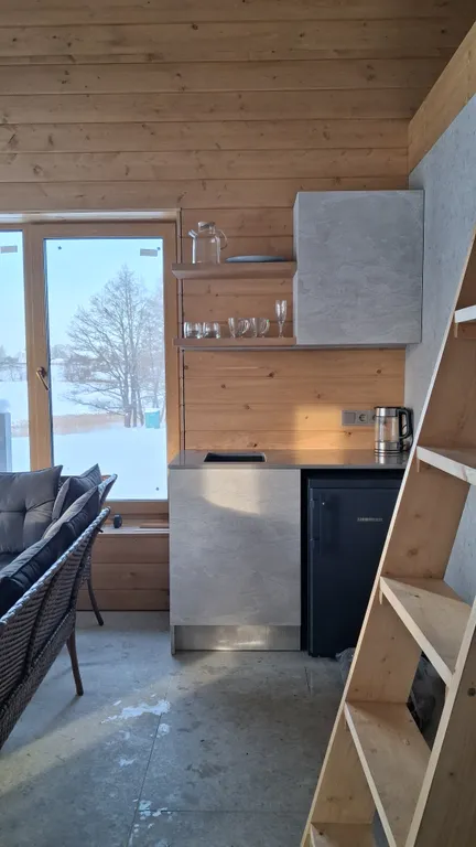 Современный дом на берегу озера в национальном парке Браславские озера