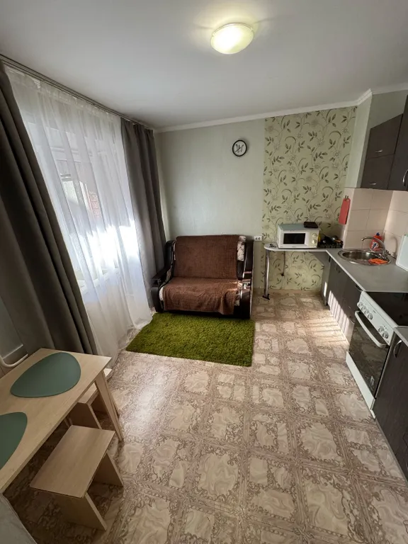 Однокомнатная квартира с панорамным окном, Докучаево