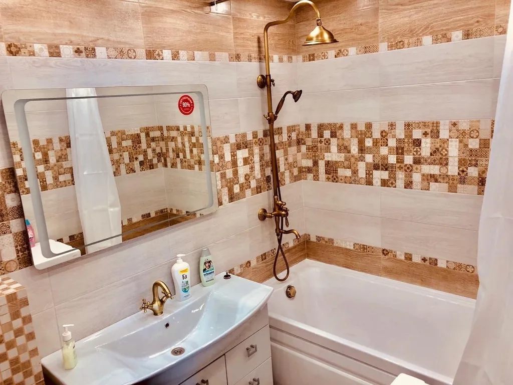 Комфортные апартаменты с кондиционером и халатами