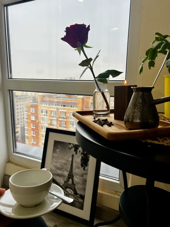 Стильная видовая студия в центре города