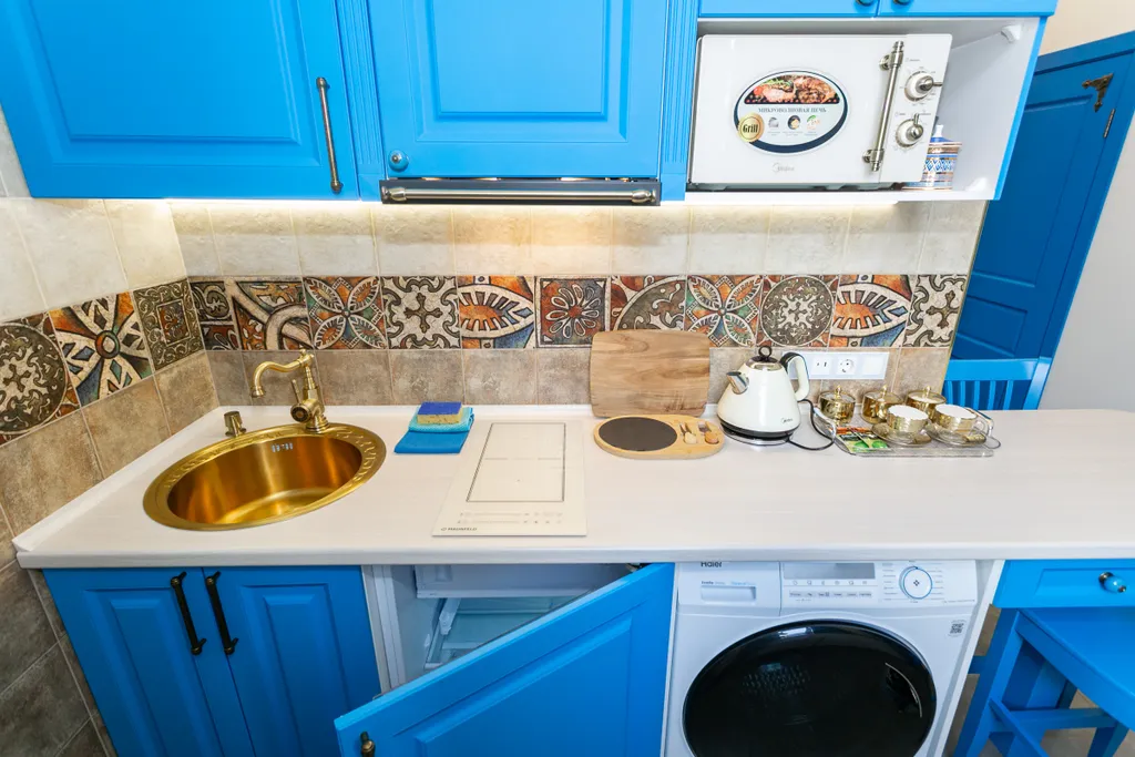 Квартира Квартира Двухкомнатный номер в традиционном греческом стиле — Новосибирск