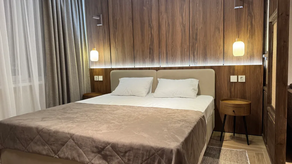 Квартира Премиуим-апартаменты с кухней и мангальной зоной — Архыз