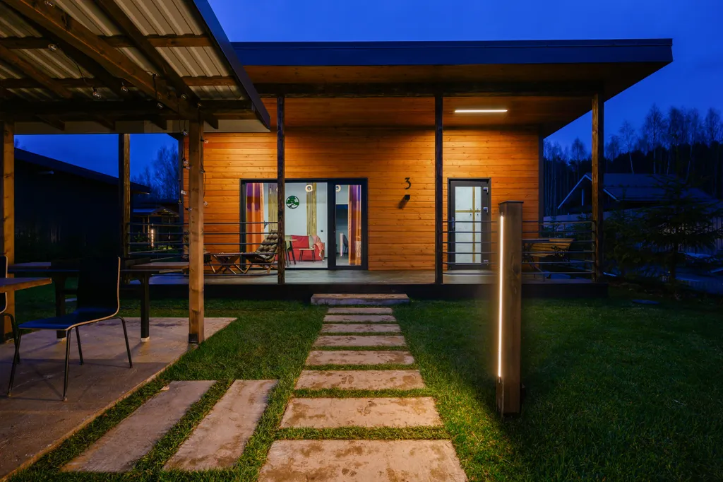 Коттедж Коттедж у Красного озера — Светлое