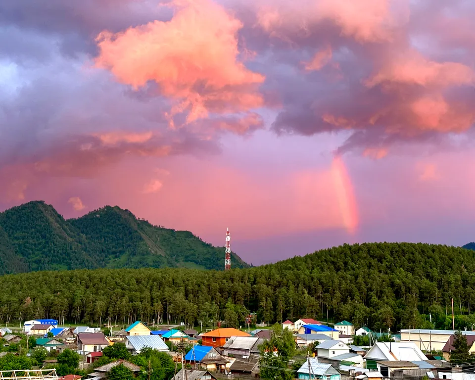 Студия на последнем этаже двухэтажного гостевого дома
