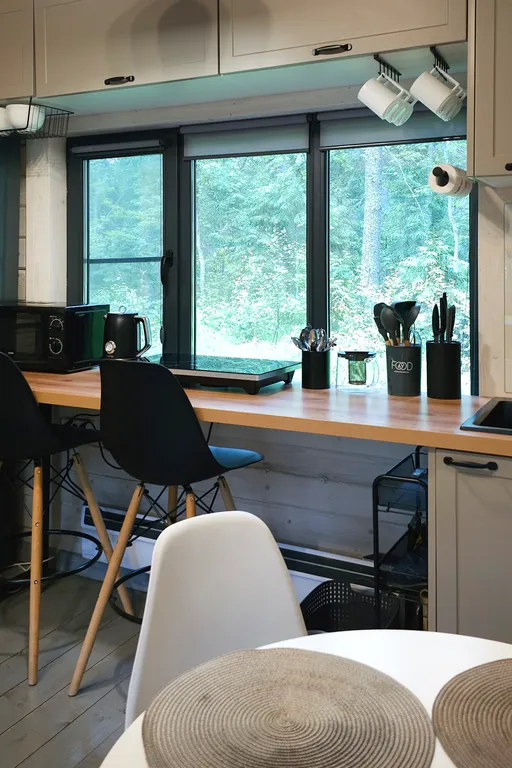 Дом в лесу - с фурако