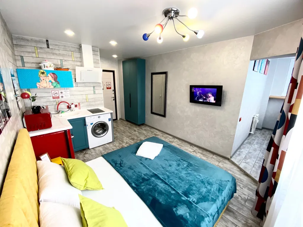 Стильная квартира-студия в центре города Барнаула