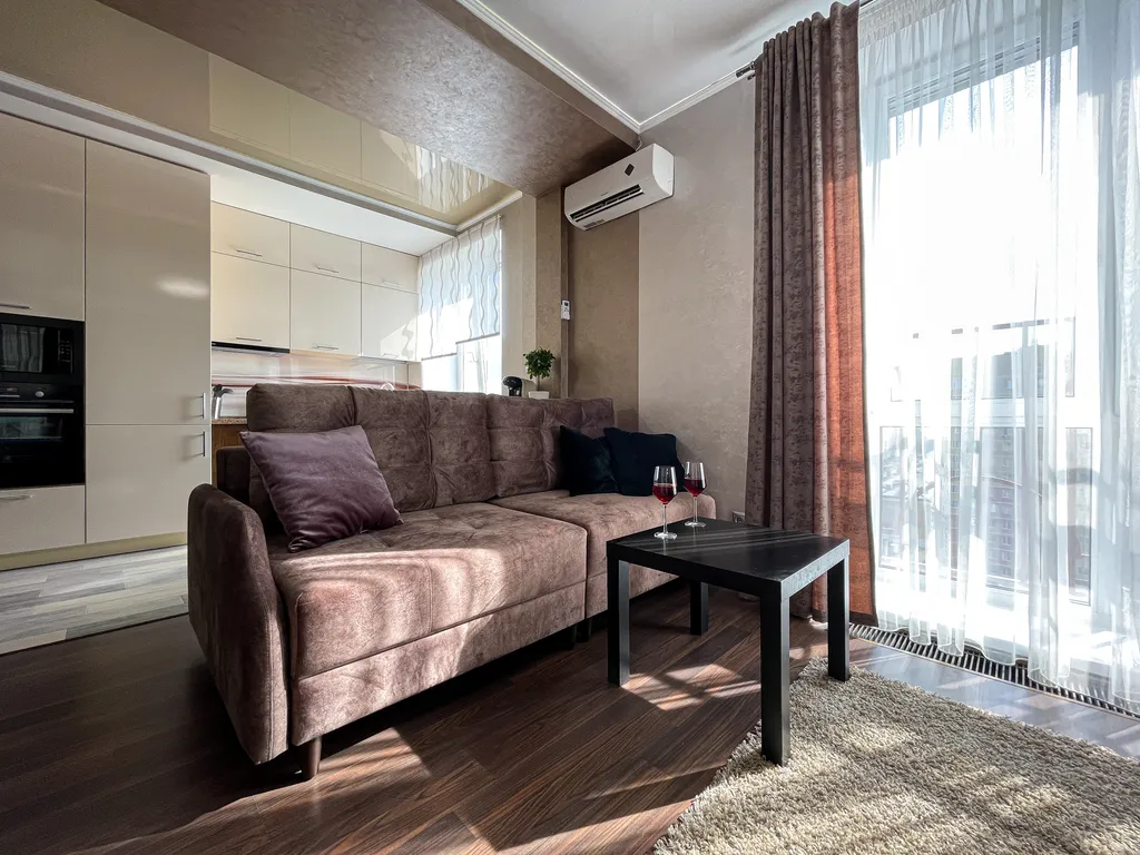 Новая квартира с теплым балконом и парковкой