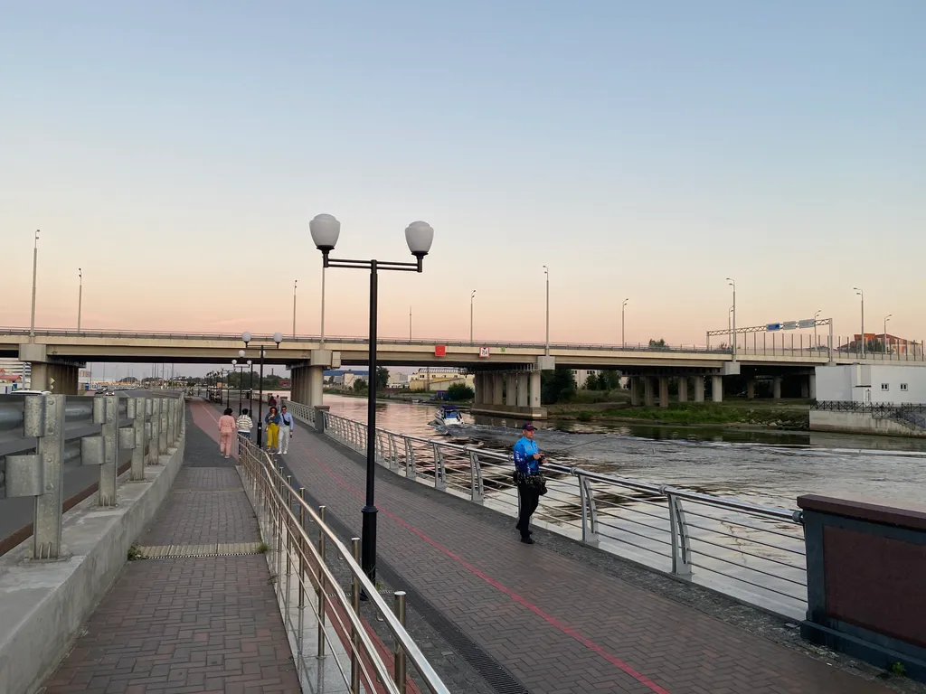 Квартира Квартира у Рыбной деревни с видом на реку — Калининград