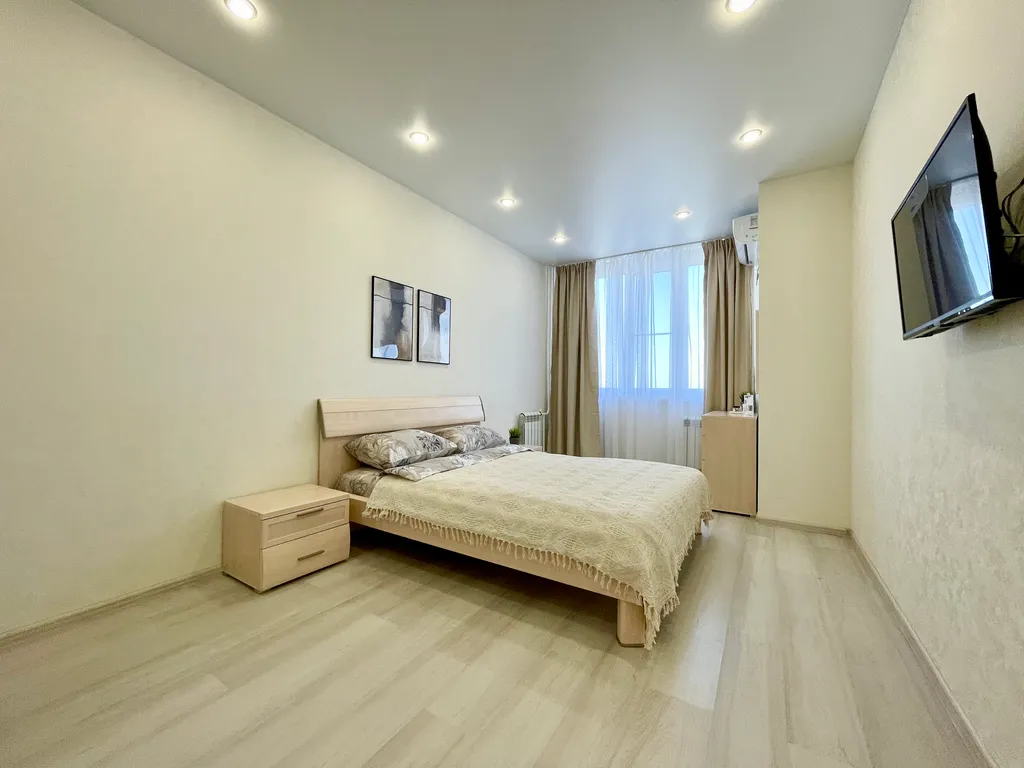 Квартира 1-комнатная квартира в новом доме с видом на Волгу — Самара