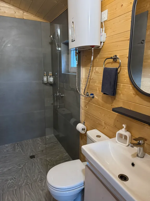 Потрясающая мини-квартира с Русской баней, террасой и купелью