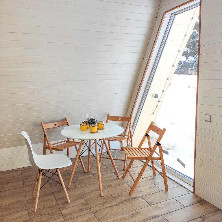 Коттедж Дом Сканди с видом на гору — Шерегеш