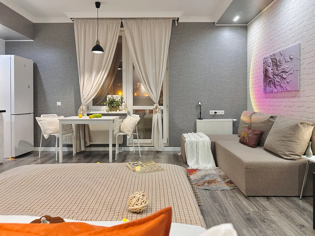 Дизайнерская студия со стильным интерьером