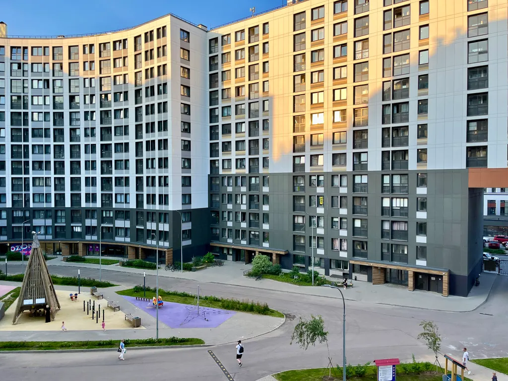Квартира Квартира Уютная студия в новом районе — Санкт-Петербург