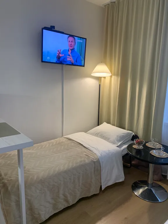 Квартира Квартира Уютная студия у НИИ имени Петрова с бесконтактным заселением — Песочный