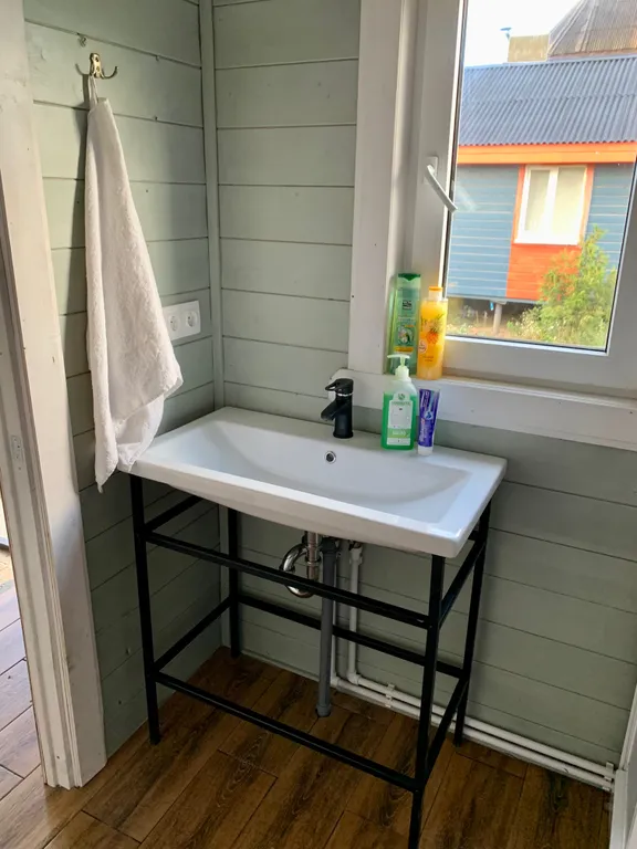 Стильный дом Скандинавия с теплым бассейном, сауной и банным чаном