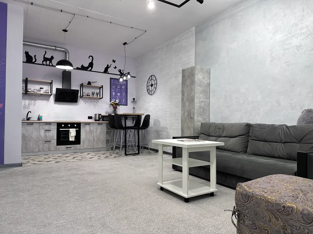 Квартира Квартира Просторная студия у моря на 2-5 гостей, терраса с панорамным видом — Адлер