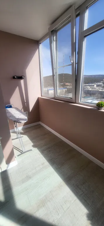 Уютная студия на  16 этаже с прекрасным видом на город