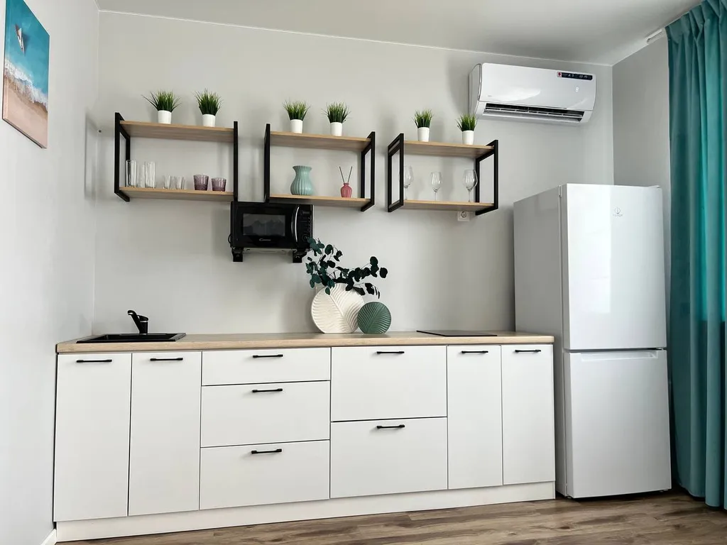 Квартира Квартира Стильная Студия с балконом — Сириус