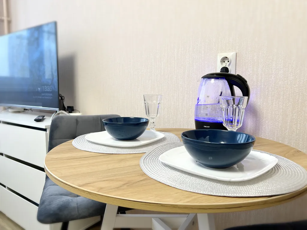 Уютная студия в новом современном доме