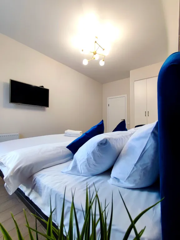 Квартира Квартира Люкс в синих тонах возле Ашана — Симферополь