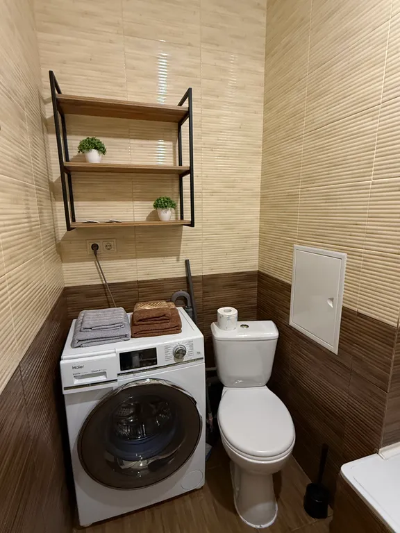 Уютная квартира с роскошной кроватью