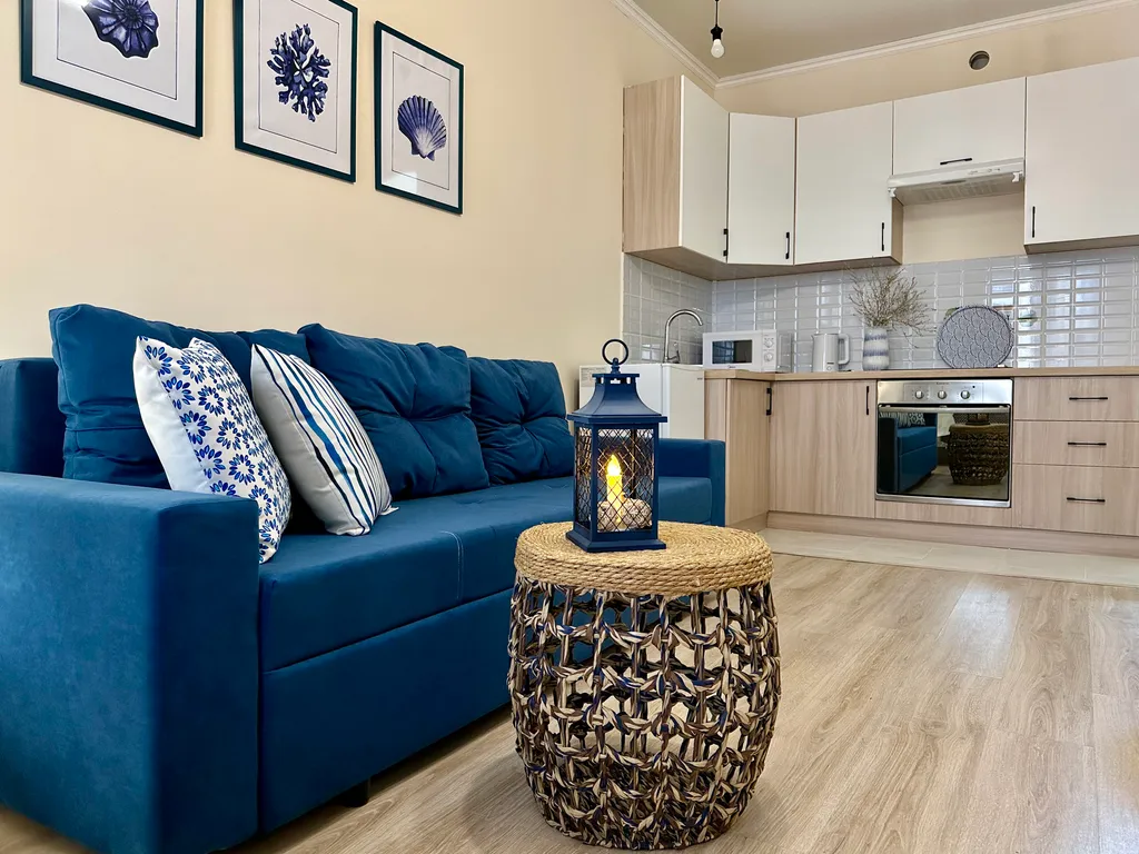 Красивая квартира Канкун в морском стиле в центре города