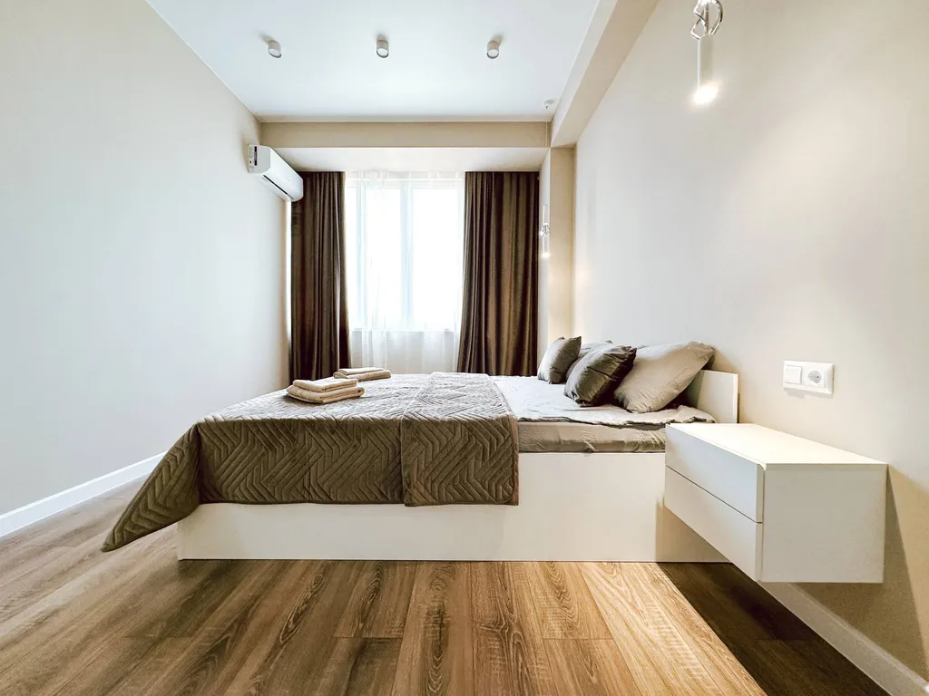 Однокомнатная квартира с видом на город