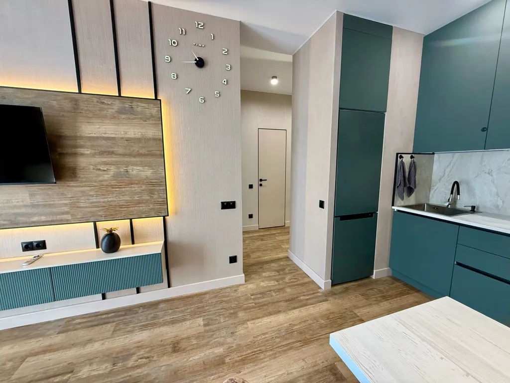 Новая квартира с потрясающим видом из окна на город