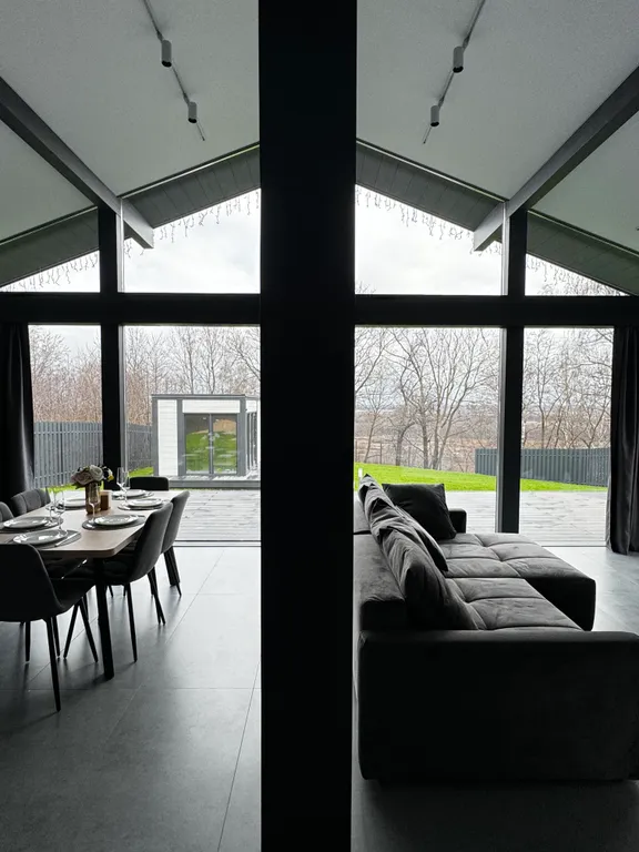 Настоящий панорамный дом