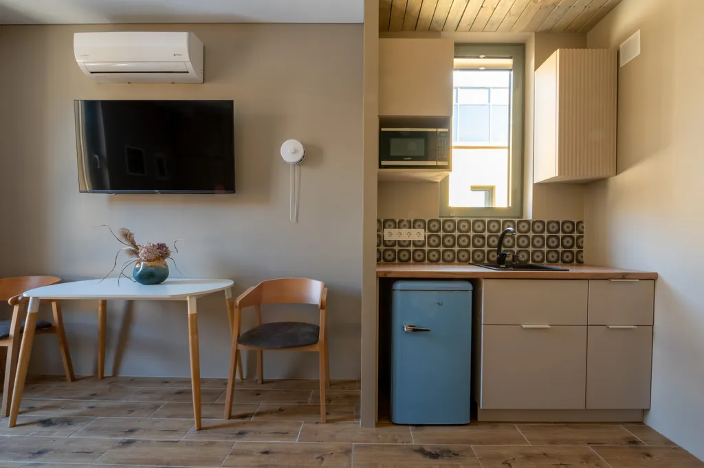 Апартаменты в Куб-терра, Голубой лён