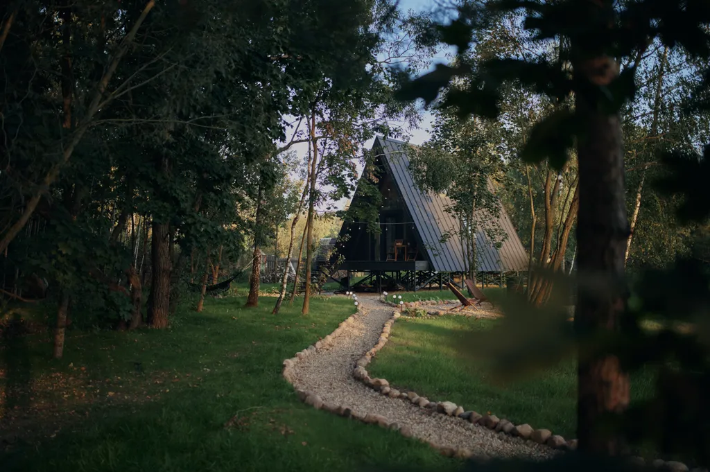 Шале в Беловежской Пуще Forest Soul Aframe