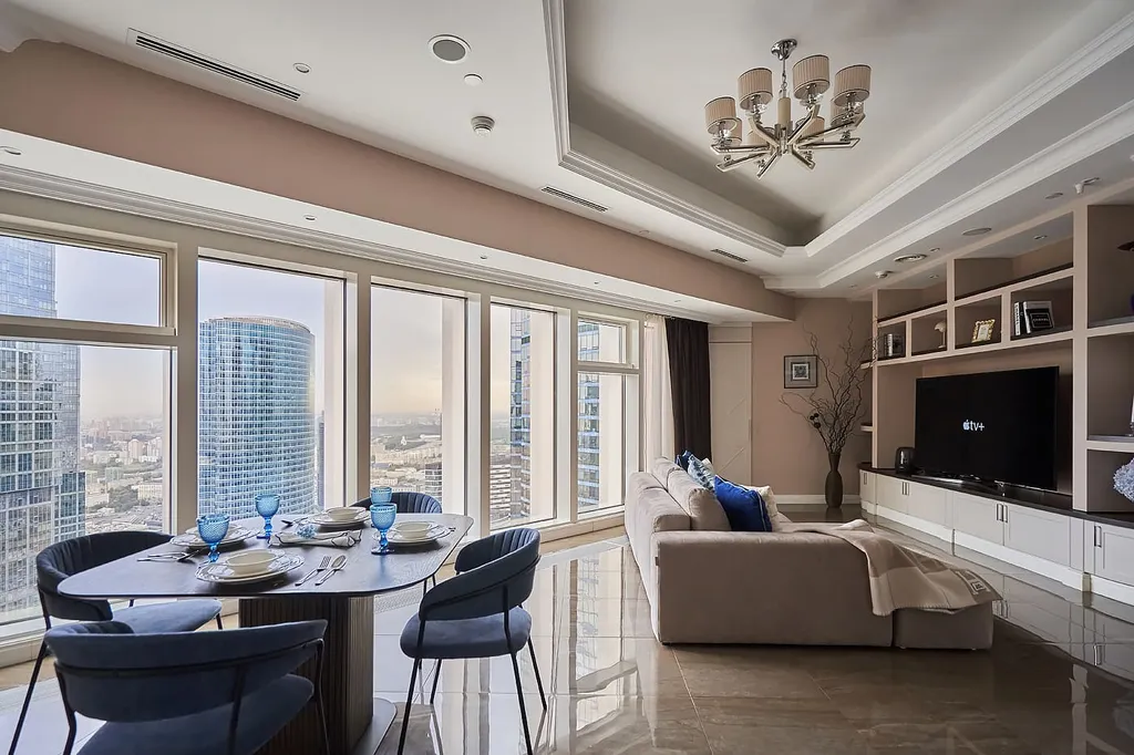 Эксклюзивные апартаменты "Mercury" в самой приватной башне Москва-сити