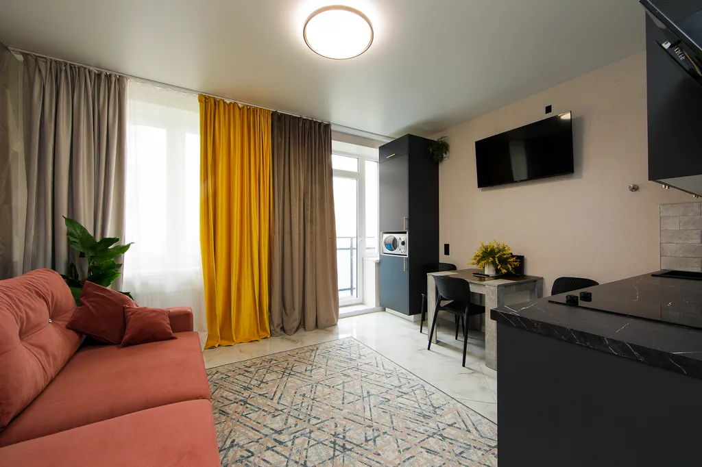 Стильная и уютная студия