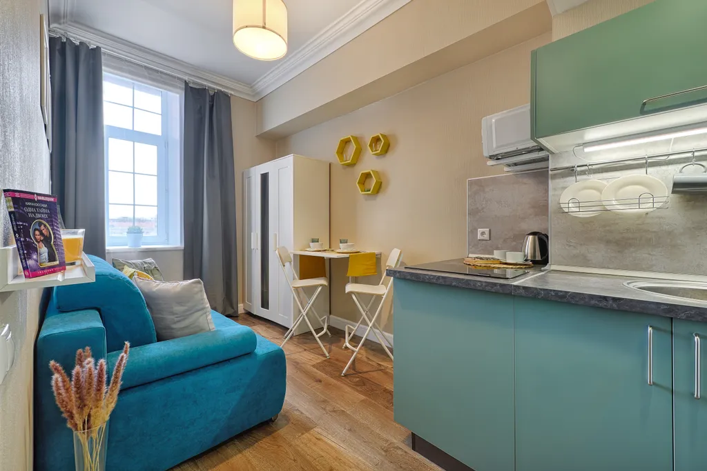 Квартира Квартира Студия у метро Окружная — Москва