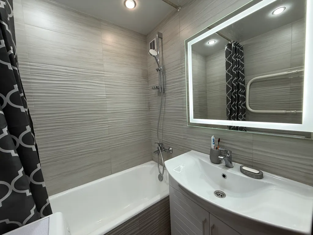 Комната в карибском стиле в трёхкомнатной квартире