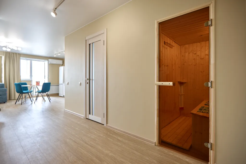 Студия с сауной