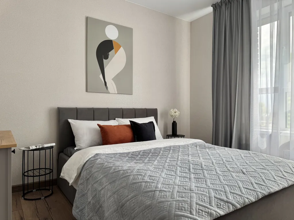 Квартира Квартира Новая просторная евротрёшка у набережной — Новосибирск