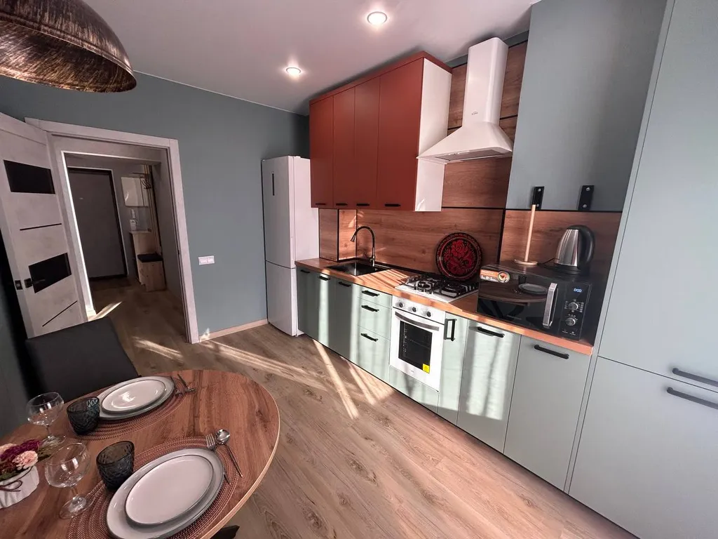 Уютная квартира в новом ЖК с дизайнерским ремонтом