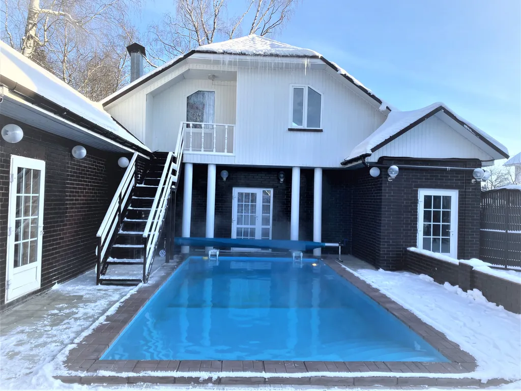 Коттедж Коттедж Дубровки-Лесное Бассейн уличный +37С, банный комплекс — Дубровки