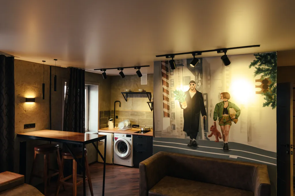 Фирменные апартаменты с домашним кинотеатром