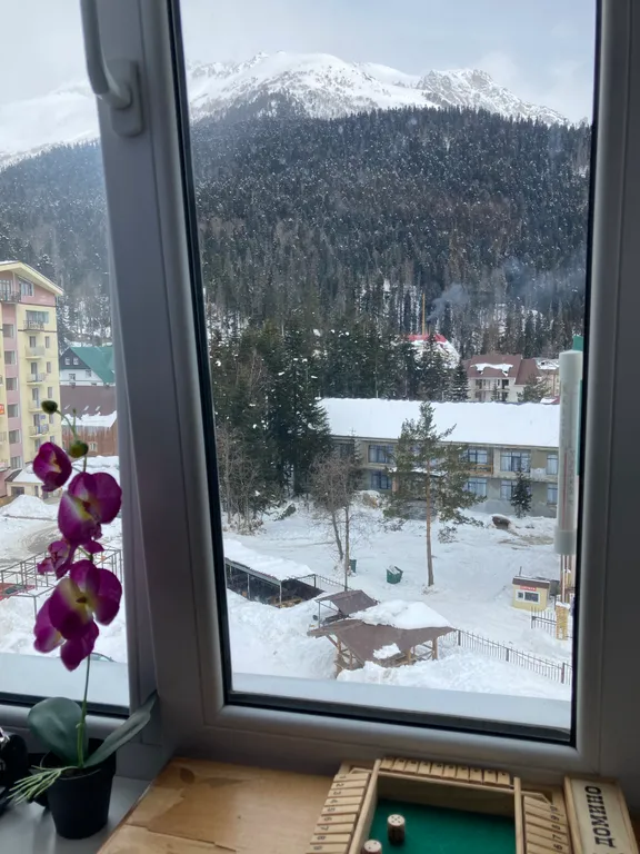 Апартаменты с ЛУЧШИМИ видами на горы и канатку