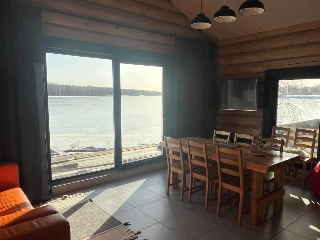 Коттедж Коттедж рядом с лесом и озером и баней — Манушкино