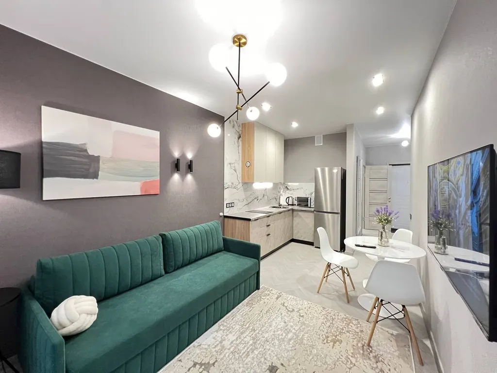 Квартира в центре в элитном доме с дизайнерским ремонтом