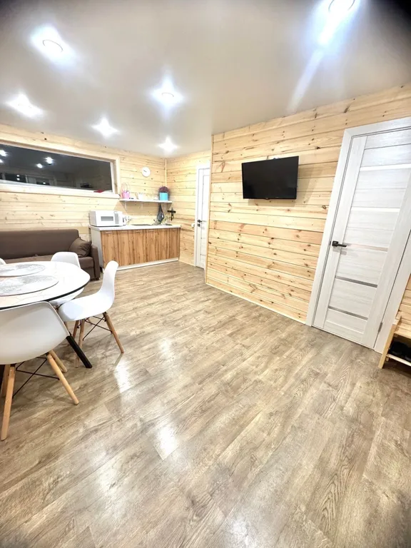 Загородный дом с чаном и баней