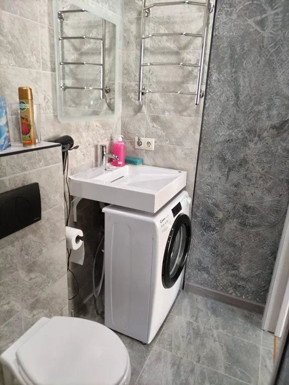 Уютная студия в центре города с видом на город