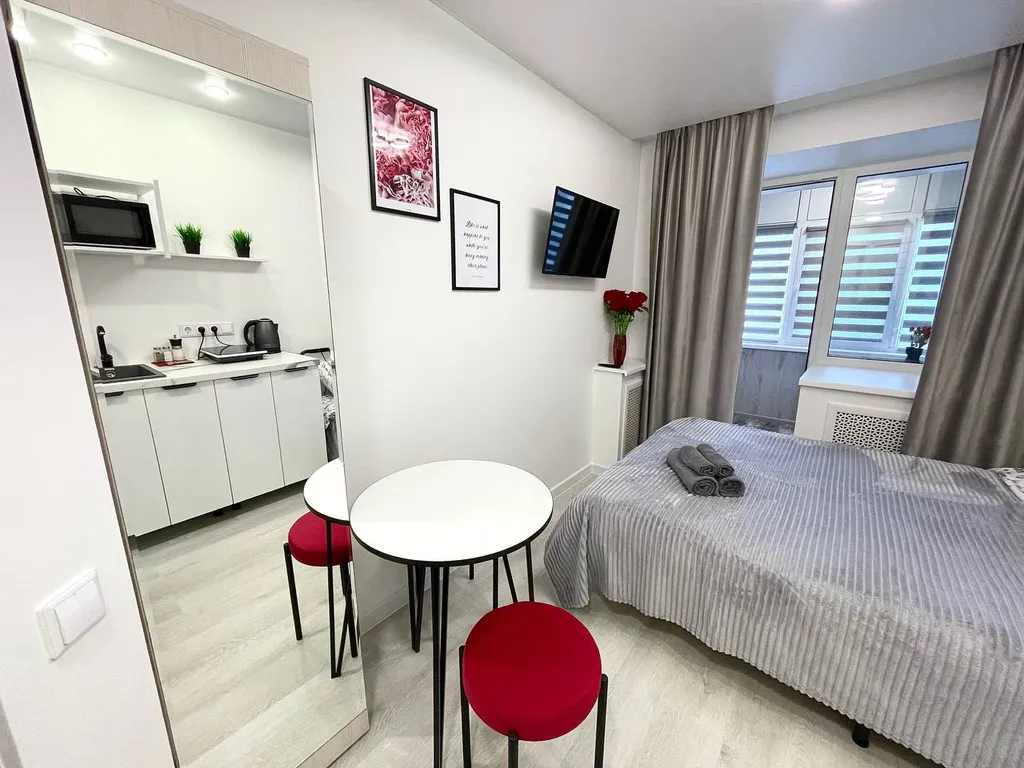 Уютная студия рядом с ЖД вокзалом