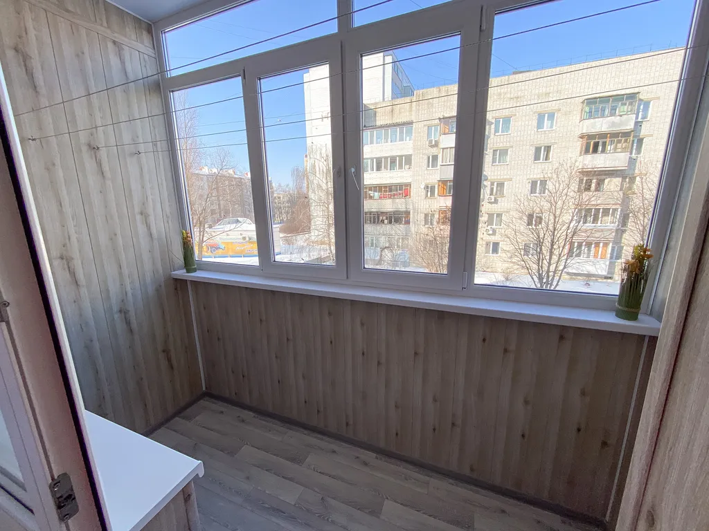 Светлая квартира с просторной лоджией