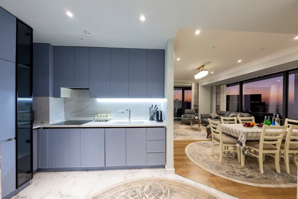 Современная квартира с панорамным видом, NRG U Tower